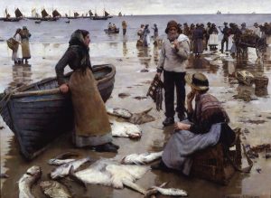 Fish Sale Fridge Magnet