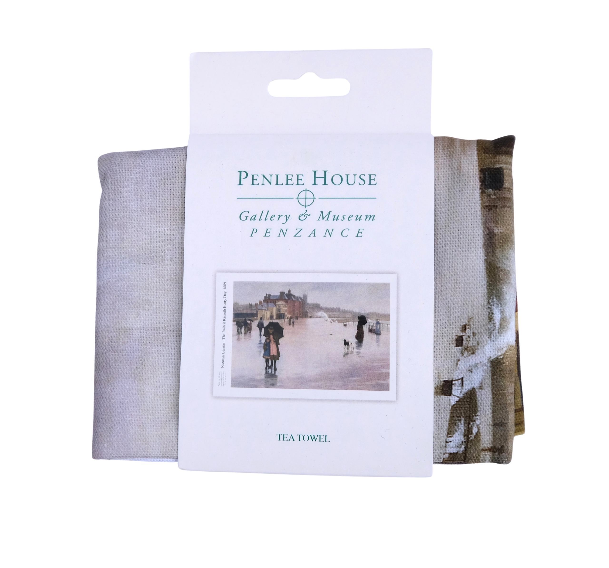 Rain It Raineth Tea Towel