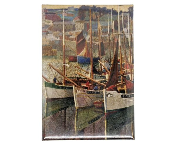 French Crabbers Fridge Magnet