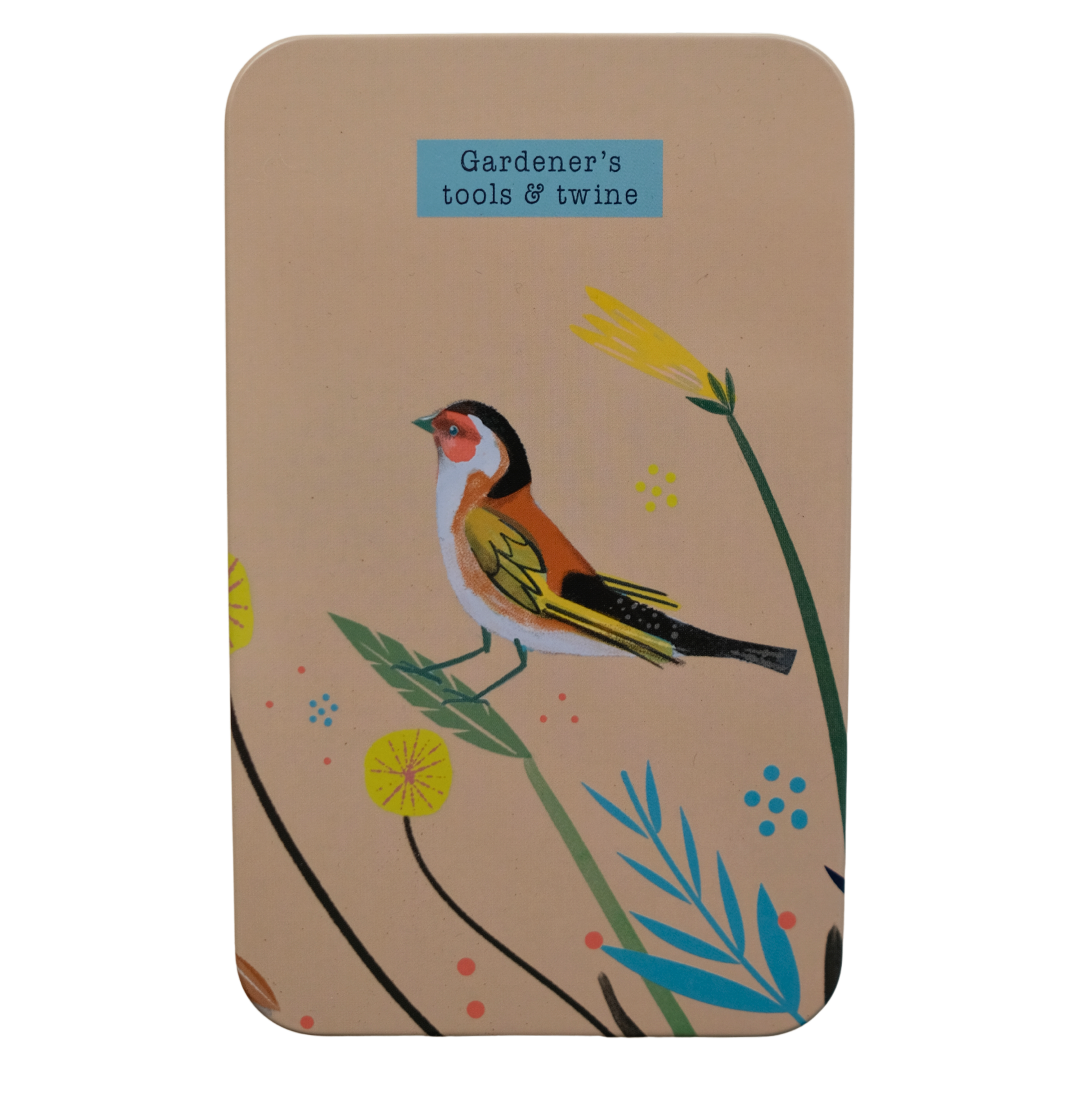 Gardener's Tools & Twine in a Tin