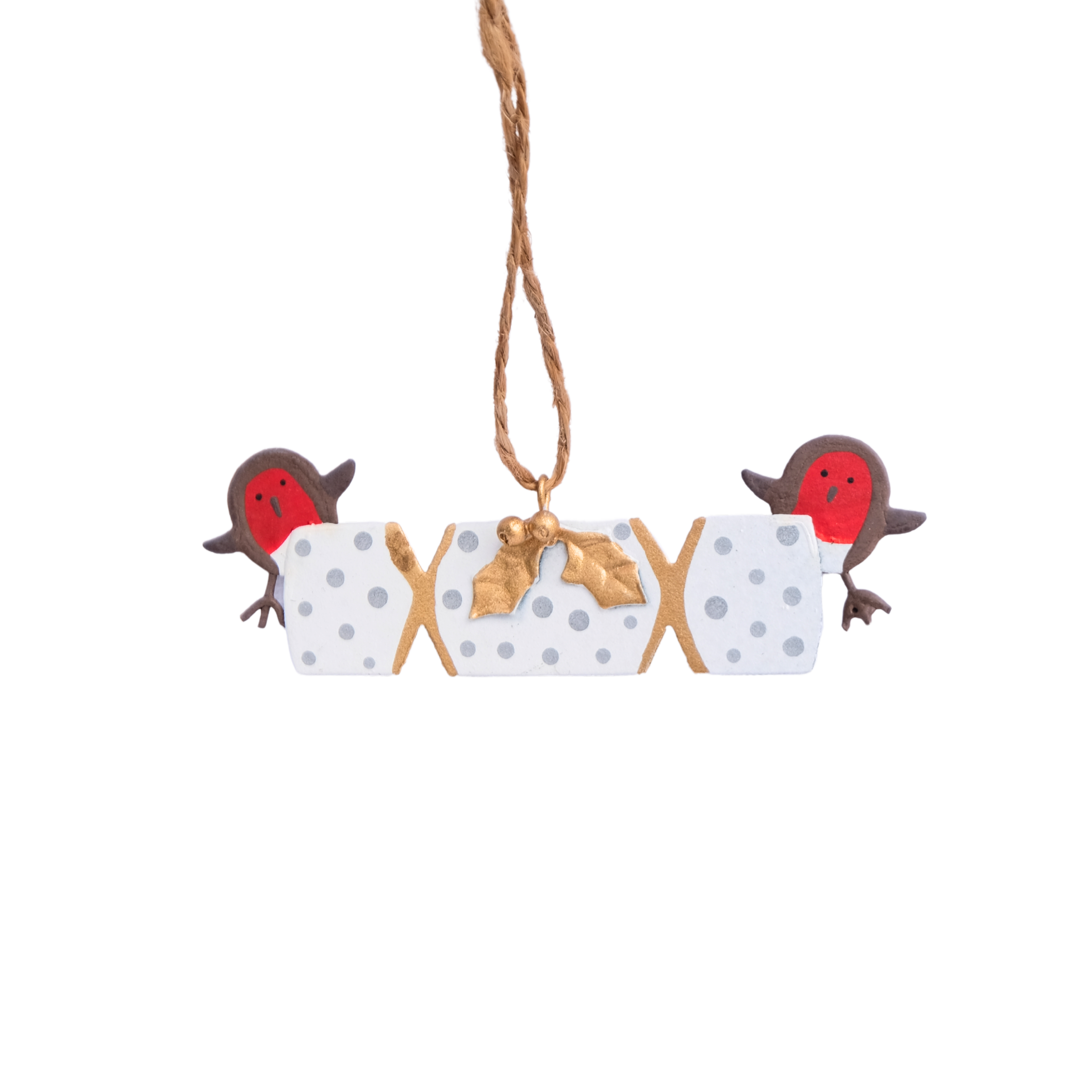 Robins Cracker Christmas Hanging