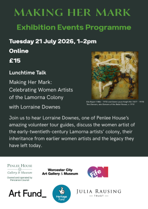 Talk: Making Her Mark: Celebrating Women Artists of the Lamorna Colony